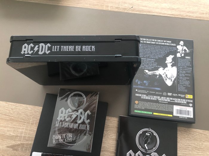 AC/DC - Let There Be Rock - DVD - Special Edition Metal Box Case - With extra's - DVD bokssæt - 2011