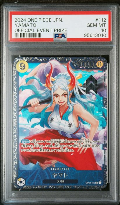 One Piece - 1 Graded card - One Piece - Yamato Best 8 Flag Ship - PSA 10