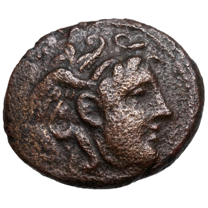 Lydien, Sardes. Seleucus I Nicator (312-281 f.Kr.). Sardeis, Medusa / Stier  (Ingen mindstepris)