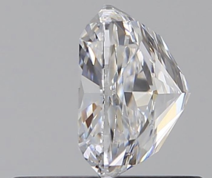 1 pcs Diamant  (Natur)  - 0.72 ct - Pude - D (farveløs) - VVS2 - Gemological Institute of America (GIA)