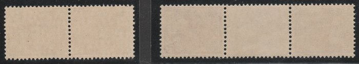 Holland 1924 - Omvendt tryk - NVPH 61b/c