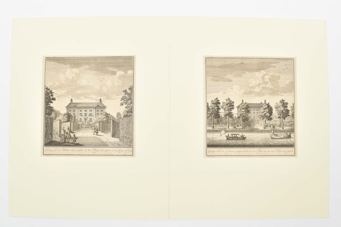 [Amsterdam] Jan Smit (I and II) - Corvershof, Nieuwe Herengracht 18 - 1723