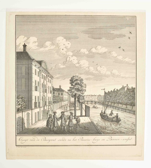 [Amsterdam] Jan Smit (I and II) - Corvershof, Nieuwe Herengracht 18 - 1723