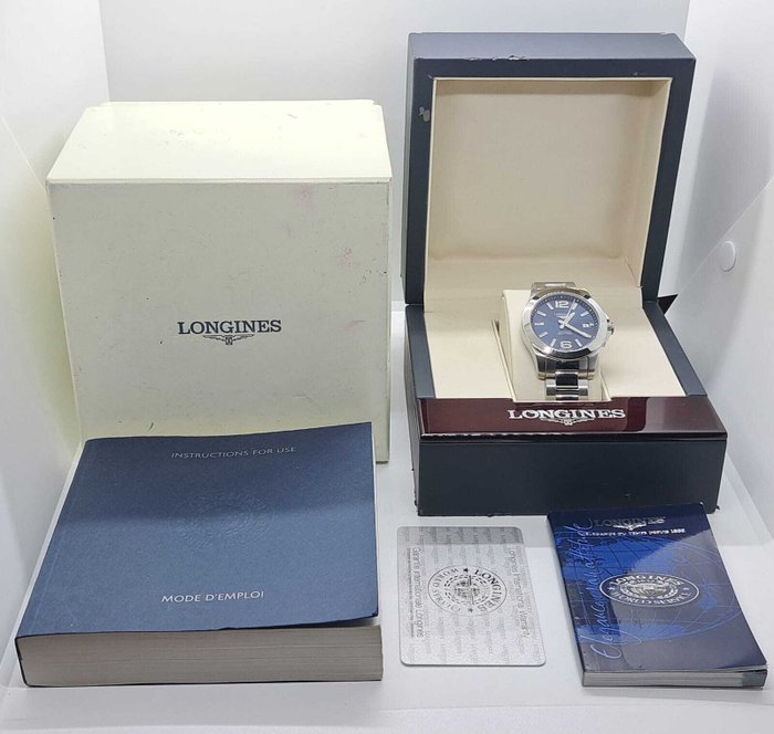 Longines - Conques automatic - L37774996 - Unisex - 2010-2020