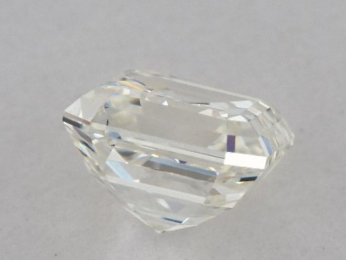 1 pcs Diamant  (Natur)  - 091 ct - Kvadrat - H - VVS2 - International Gemological Institute (IGI)