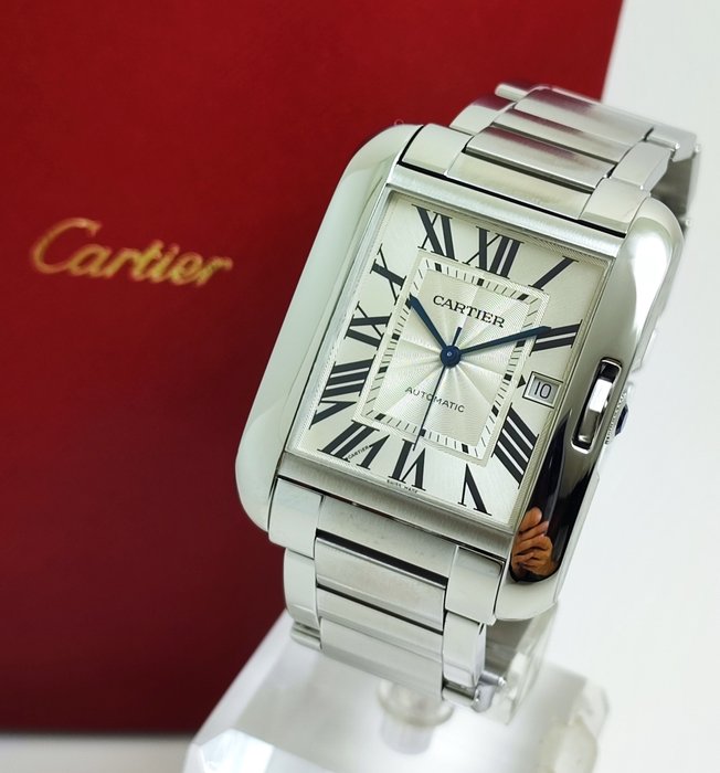 Cartier - Tank Anglaise Large - W5310008 - Mænd - 2011-nu