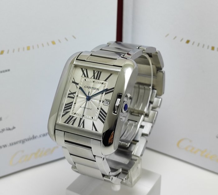 Cartier - Tank Anglaise Large - W5310008 - Mænd - 2011-nu