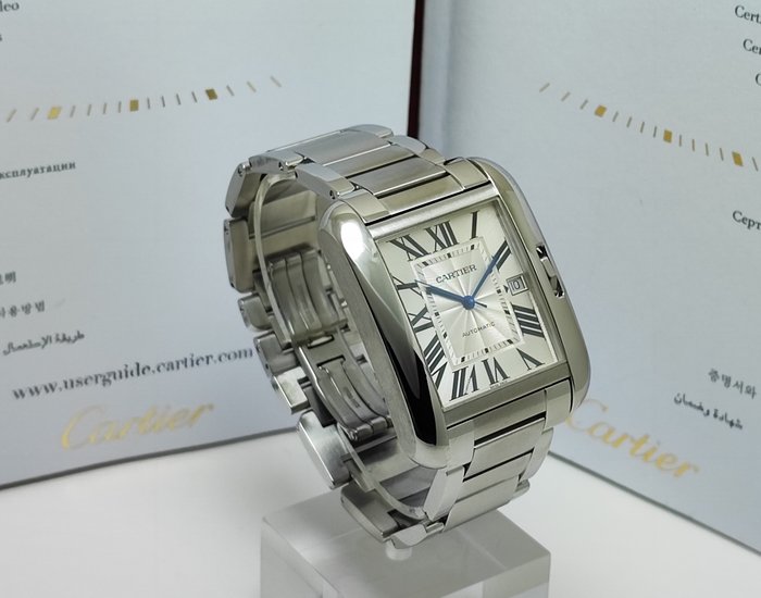 Cartier - Tank Anglaise Large - W5310008 - Mænd - 2011-nu