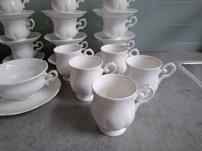 Royal Canterburry servies - Kop og underkop (38) - Knogleporcelæn