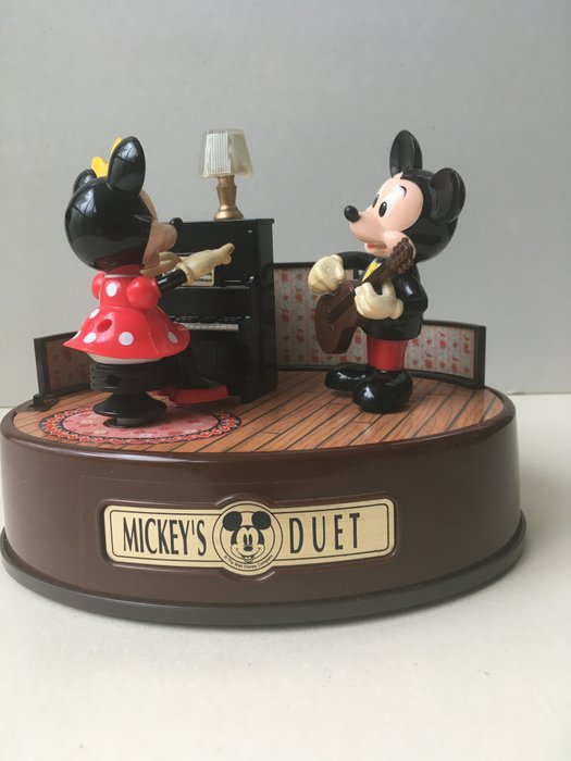 Mickey Mouse Legetøj aktiveret af omgivende lyd - Jouet Mickey’s Duet TAKARA japon 1990