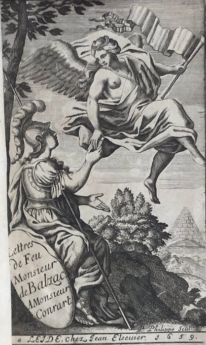 Jean-Louis Guez de Balzac - Lettres de feu monsieur de Balzac à Monsieur Conrart - 1659