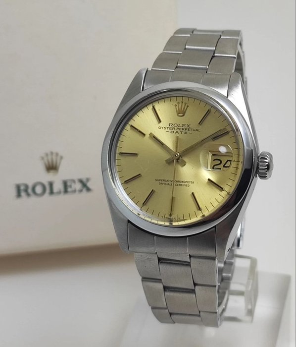 Rolex - Oyster Perpetual Date - Ref. 1500 - Mænd - 1979