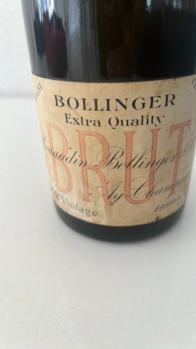 1952 Bollinger, Vintage Champagne Extra Quality Brut - Champagne - 1 Flaske (0,75L)