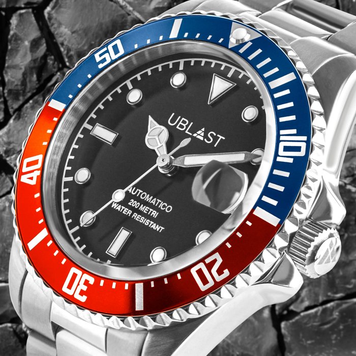 Ublast - Diver 20 ATM - UB2D4012BBR - Mænd - Ny