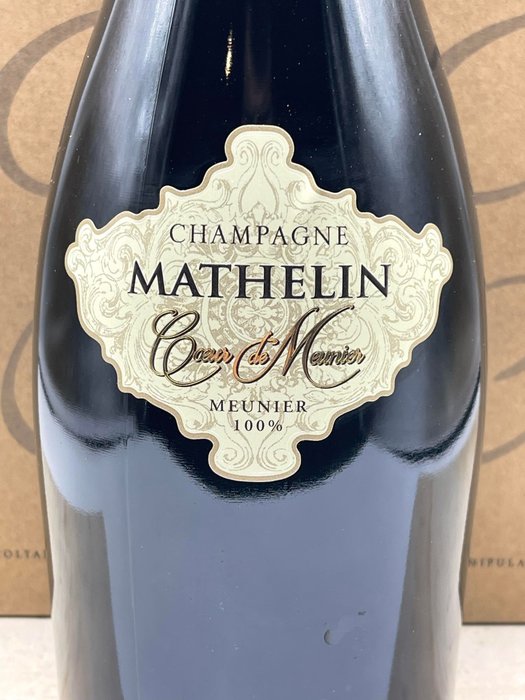 2016 Mathelin, Coeur de Meunier - Champagne Brut Nature - 6 Flasker (0,75 L)