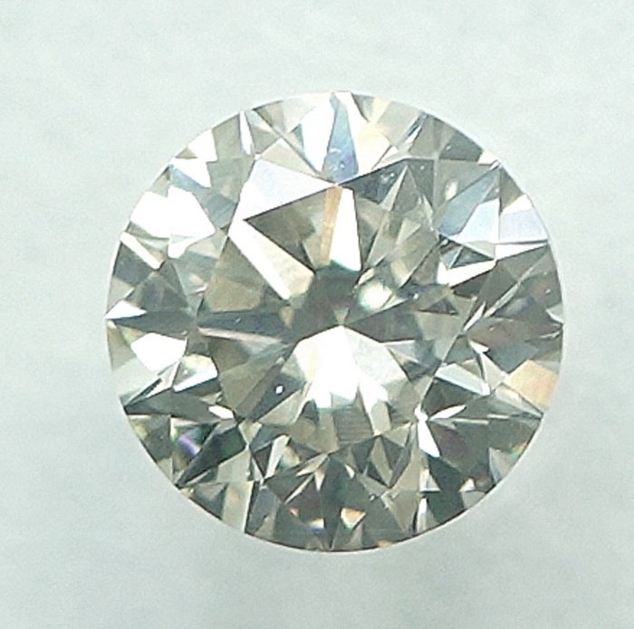 1 pcs Diamant  (Naturfarvet)  - 0.35 ct - Very light Grålig Gul - SI1 - International Gemological Institute (IGI)