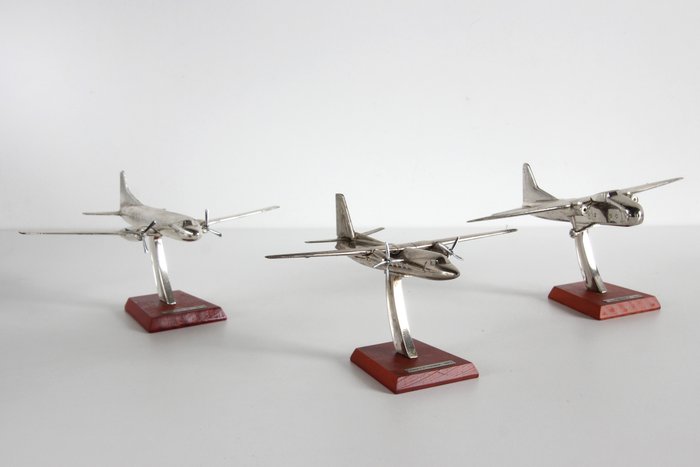 Editions Atlas 1:200 - Modelfly - Convair CV-340 / Fokker F-27 Friendship / Bristol Type 170 Superfreighter MK32