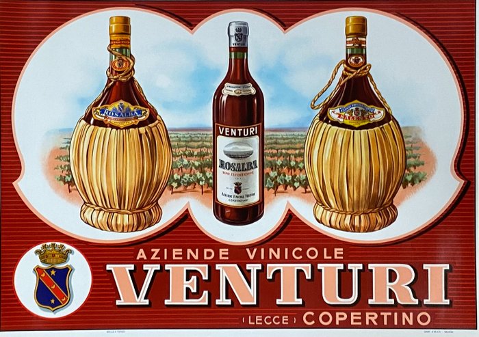 Anonymous - AZIENDE VINICOLE VENTURI - 1980‹erne