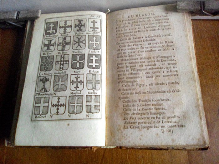 Menestrier de la compagnie de Jésus - La nouvelle méthode raisonnée du blason pour l'apprendre d'une manière aisée, réduite en leçons ... - 1696