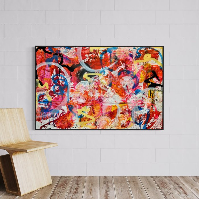 Timo Wedell (1994) - Meteorregen Abstract - XXL · No Reserve