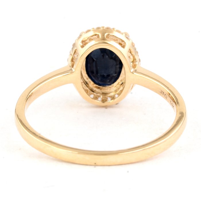 Ingen mindstepris - Ring - 14 karat Gulguld -  1.78ct. tw. Safir - Safir