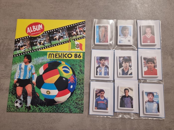 Navarrete - Mexico 86 - 1 Empty album + complete loose sticker set