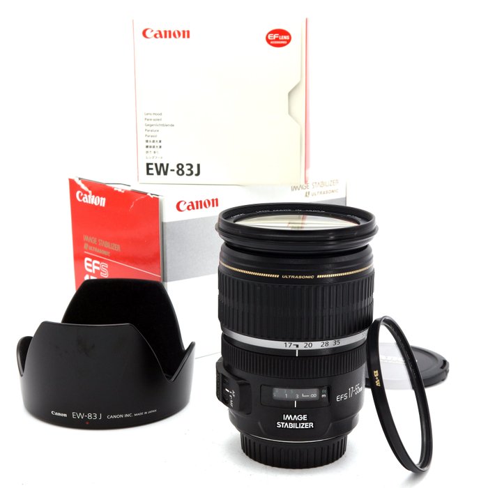 Canon EF-S 17-55mm f/2.8 IS USM met EW-83J zonnekap #PRO LENS | Zoomobjektiv