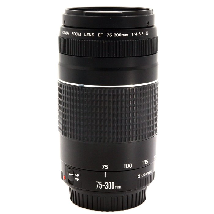 Canon EF 75-300mm f/4-5.6 III met protectiefilter #CANON PRO | Zoomobjektiv