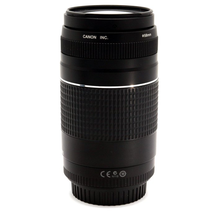 Canon EF 75-300mm f/4-5.6 III met protectiefilter #CANON PRO | Zoomobjektiv