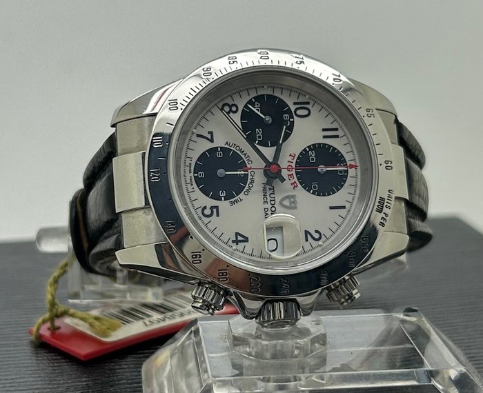 Tudor - Prince Date Chronograph Panda Tiger - 79280 - Mænd - 2000-2010