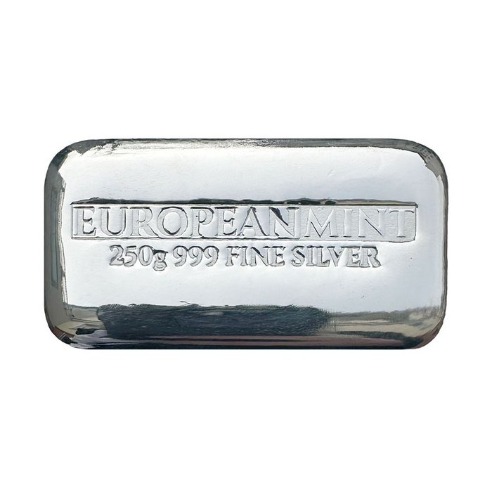 250 gram - Sølv 999 - Europeanmint