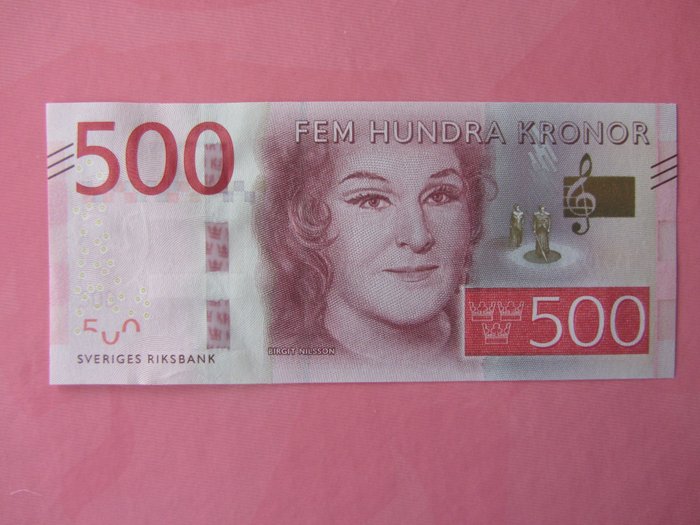 Sverige - 500 kronor ND (2016) - Pick 73  (Ingen mindstepris)