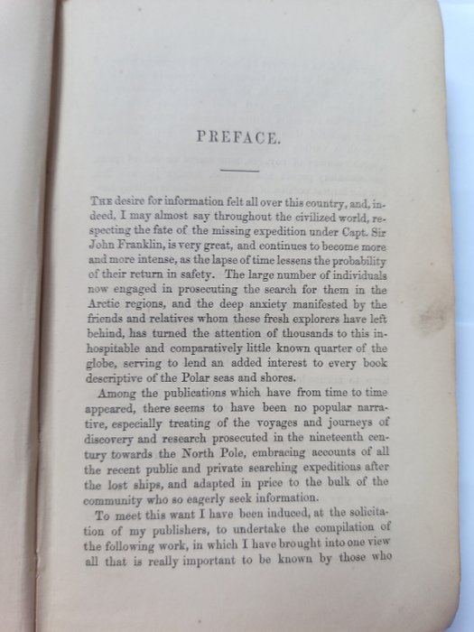 P. L. Simmonds - Sir John Franklin and the Arctic regions a narrative, showing the progress of British enterprise for - 1851