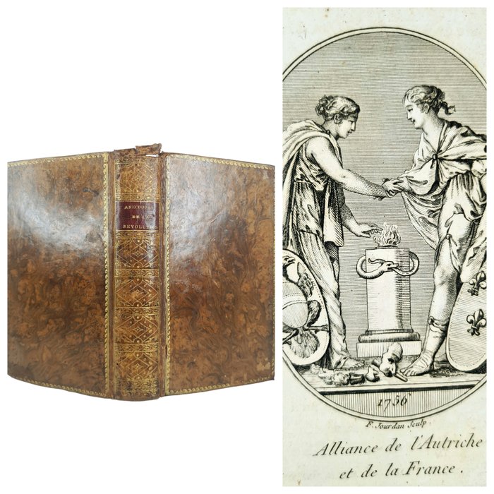 Jean-Louis Giraud Soulavie - Mémoires Historiques et Anecdotes de la Cour de France - 1802