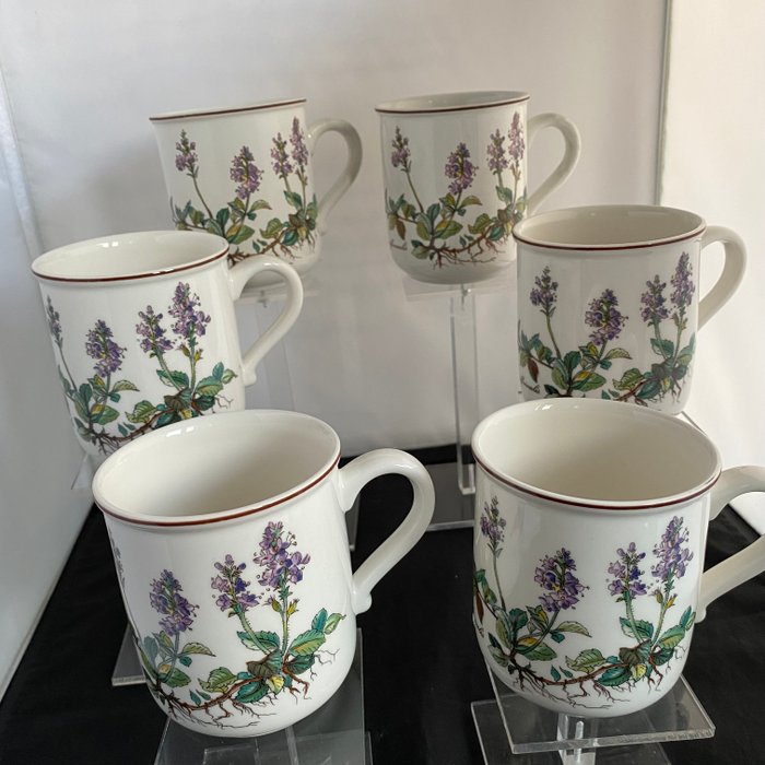 Villeroy  Boch - Kop (6) - Botanica - Porcelæn - Seks kopper