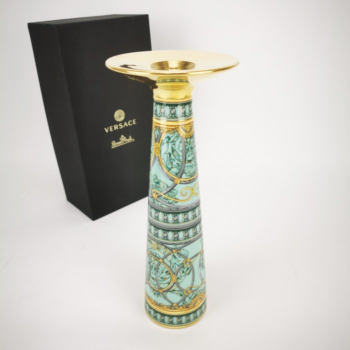 Versace x Rosenthal - Vase -  "La Scala del Palazzo Verde"  - Keramik