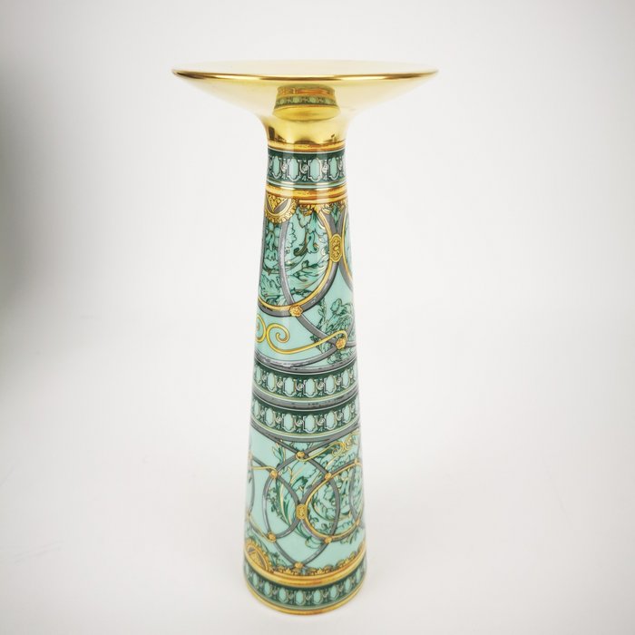 Versace x Rosenthal - Vase -  "La Scala del Palazzo Verde"  - Keramik