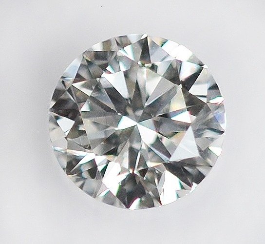 1 pcs Diamant  (Natur)  - 0.51 ct - Rund - H - VS1 - International Gemological Institute (IGI)