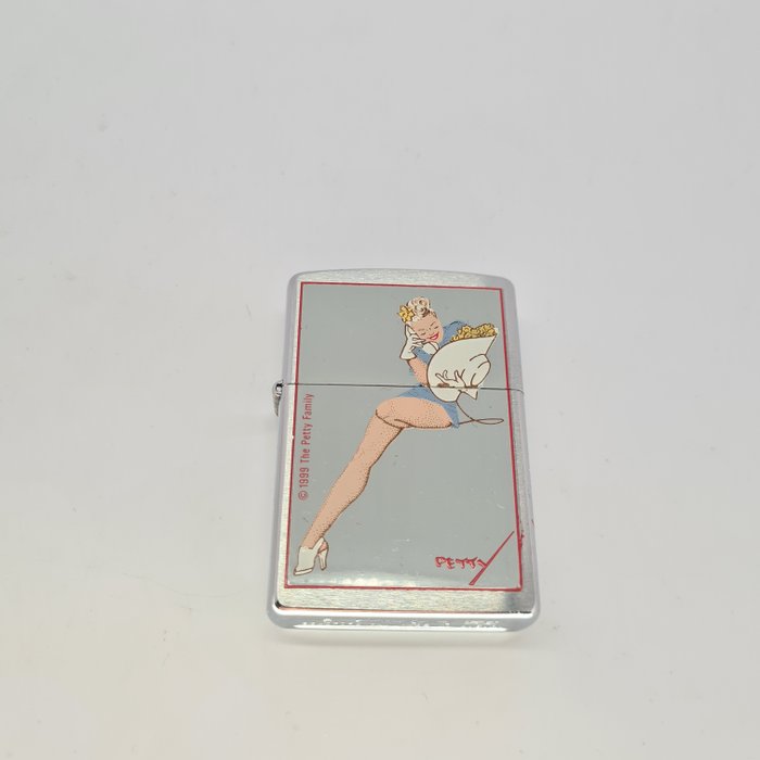 Zippo - George Petty Girl - Lighter - Messing