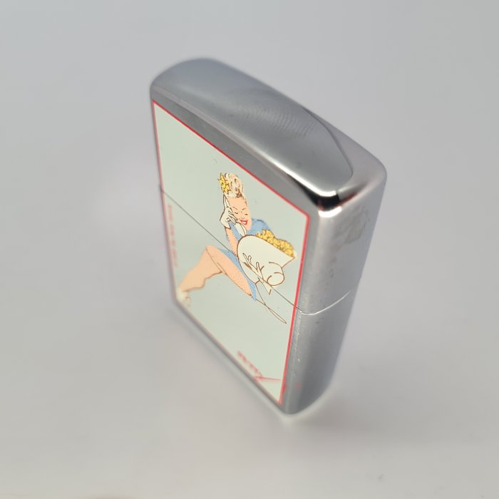 Zippo - George Petty Girl - Lighter - Messing