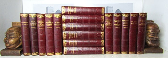 Charles Dickens - The Works of Charles Dickens. 16 volumes containing 29 works. - 1930