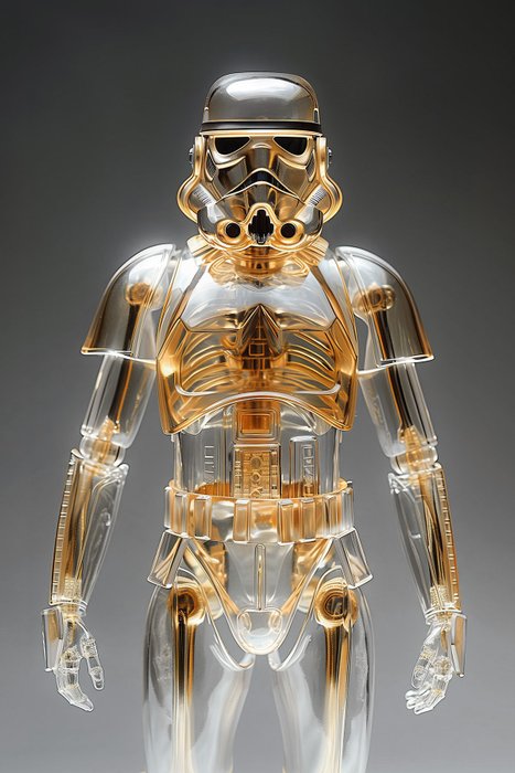 Artxlife - Gold Transparency Stormtrooper [XXL]