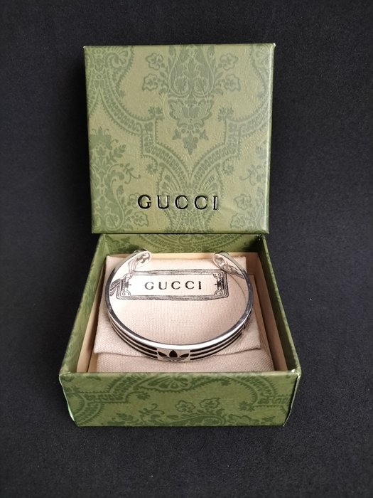 Gucci - Armbånd - GucciXAdidas "Brazalete" Sølv