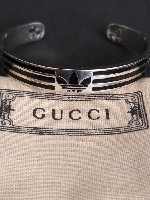 Gucci - Armbånd - GucciXAdidas "Brazalete" Sølv