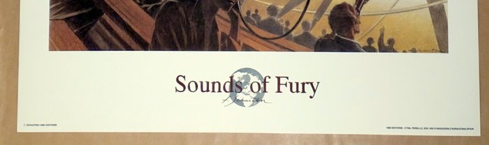 Schuiten, François - 1 Offset Print - Sounds of Fury - 1000 Editions