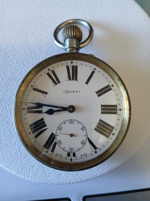 Doxa Goliath pocket watch 6,6cm - No Reserve Price - 1901-1949