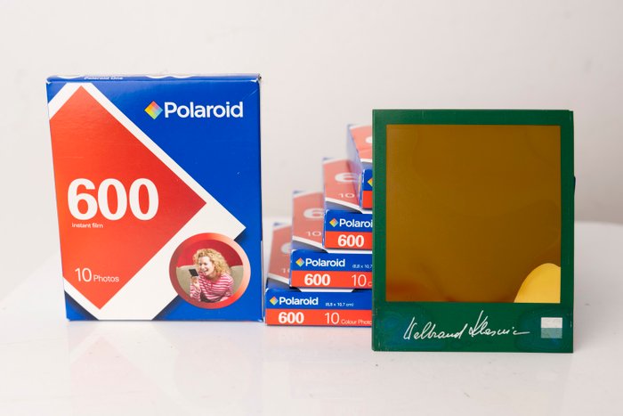 Polaroid 600 film "Waltraud Klasnic" edition Ubrugt film