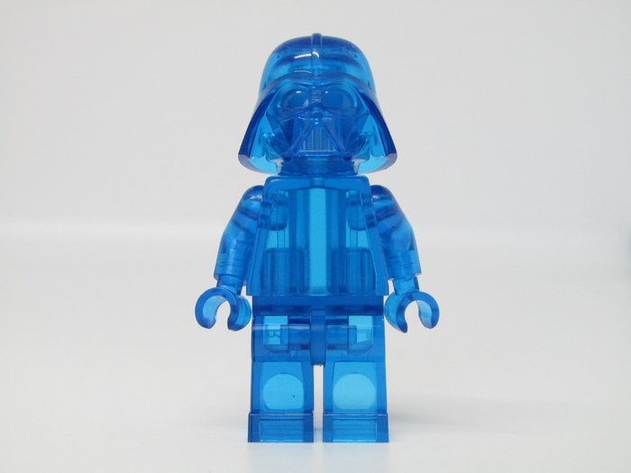 Lego - Star Wars - Prototype Darth Vader trans dark blue transparent minifigure monochrome