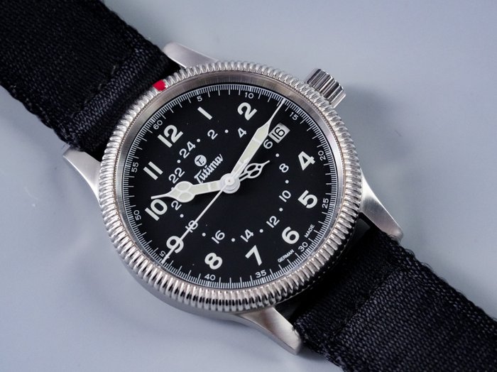 Tutima - Flieger / Pilot Classic GMT - 636-01 - Mænd - 2000-2010