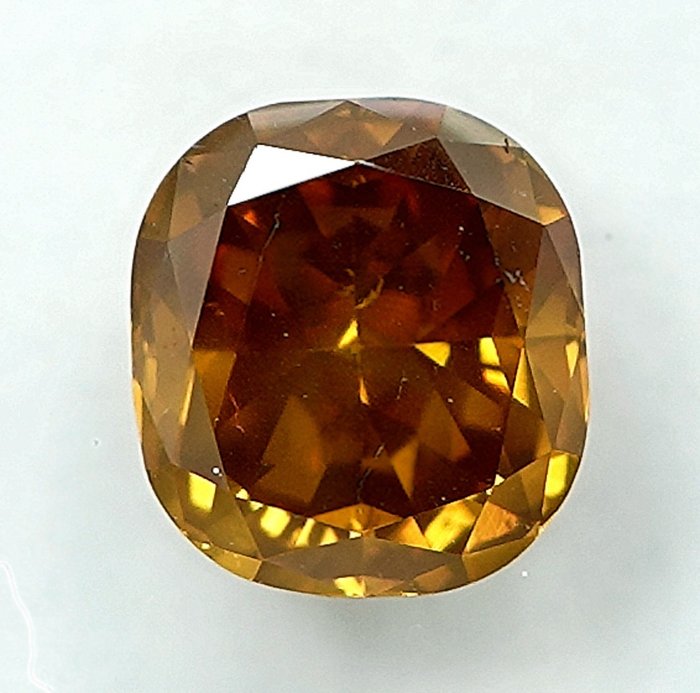 1 pcs Diamant  (Farvebehandlet)  - 0.97 ct - Pude - SI2 - International Gemological Institute (IGI)